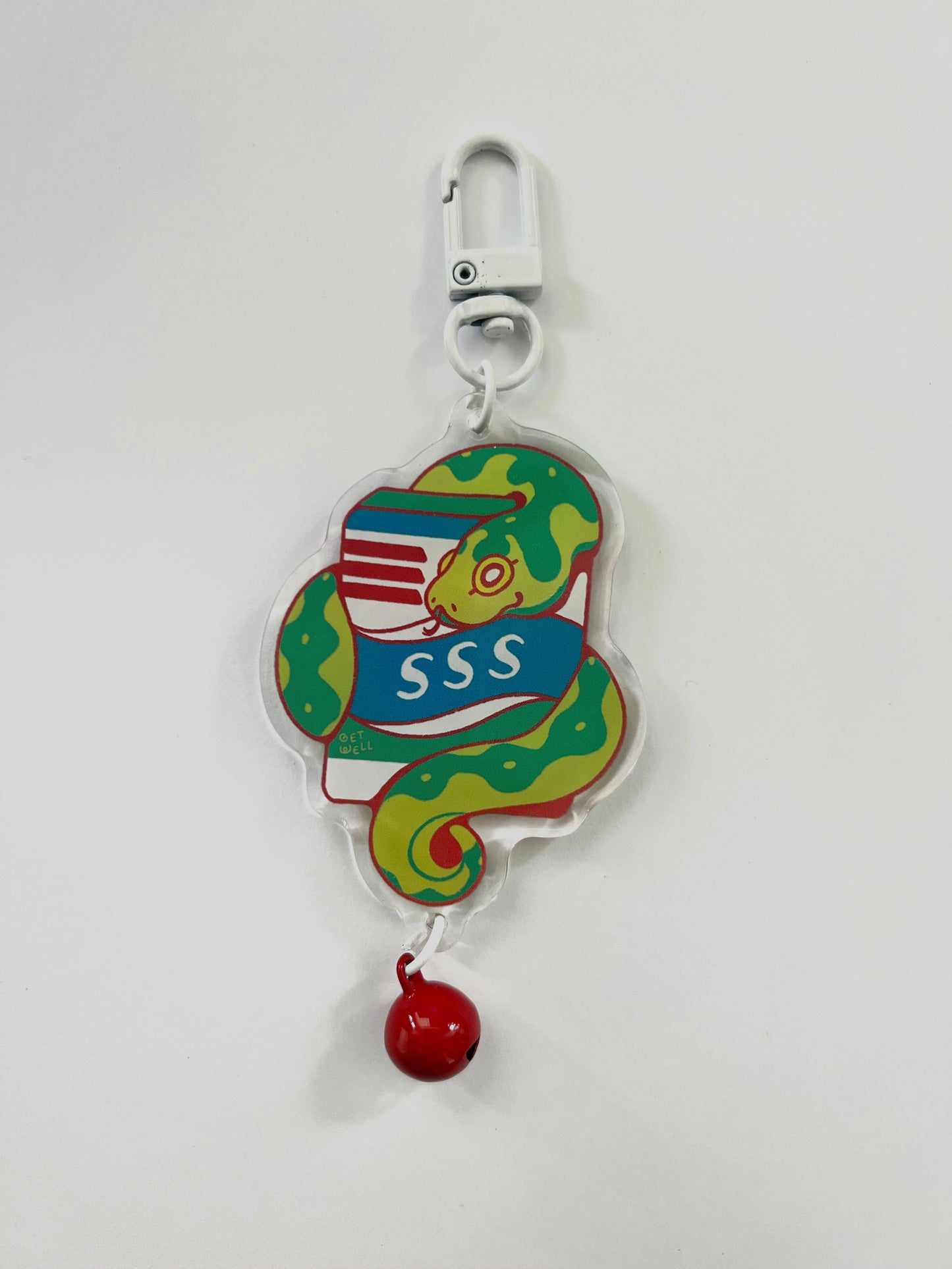 Snake Salonpas | Lucky Cure Keychain