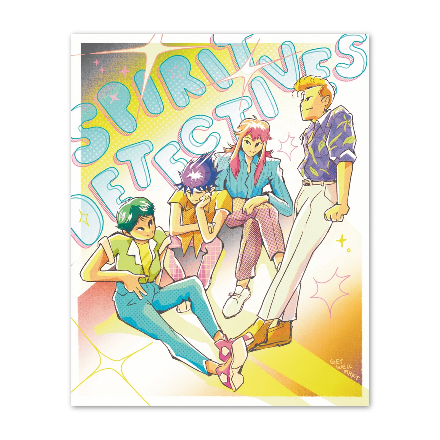 Spirit Detectives | Fan Art Print