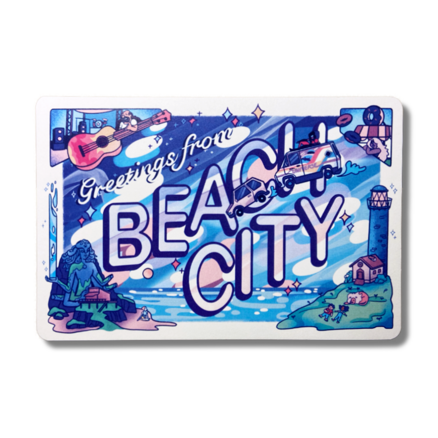 Greetings From Beach City! | Print