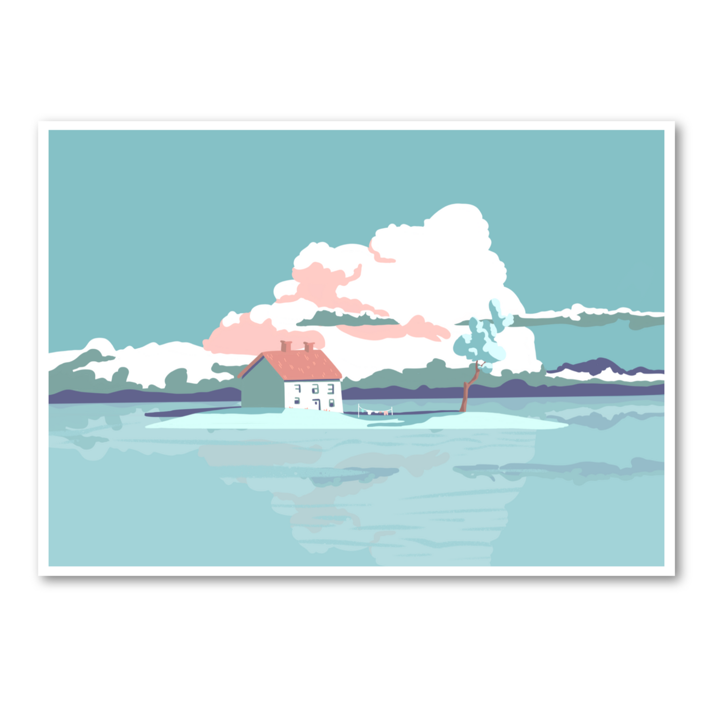 An Island House | Print