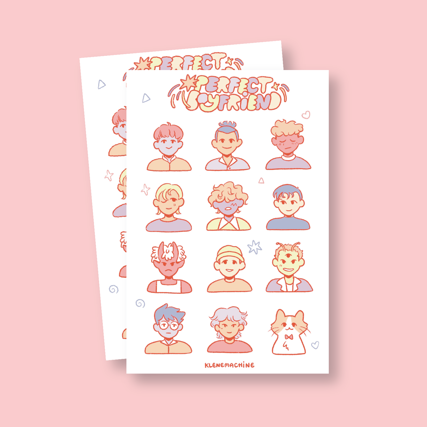 Perfect Boyfriend | Sticker Sheet