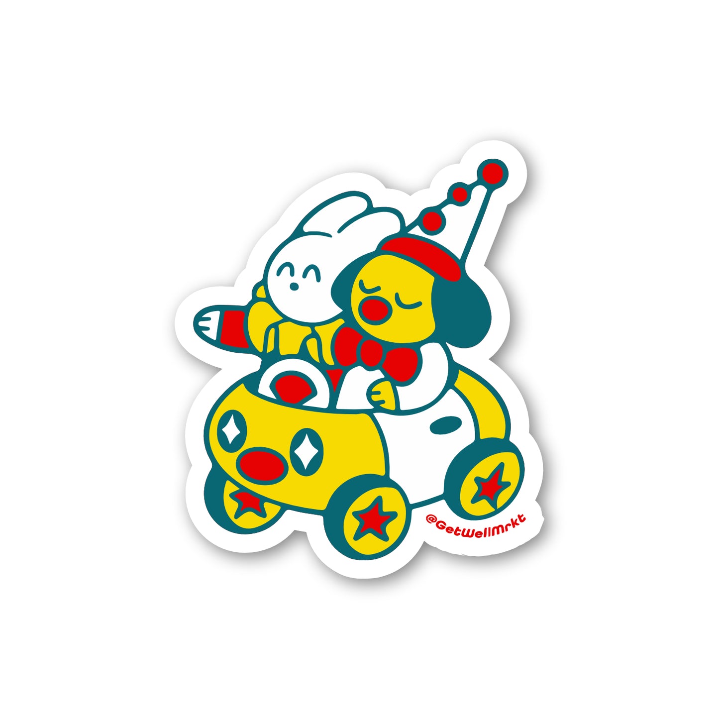 Clown Car | Sticker