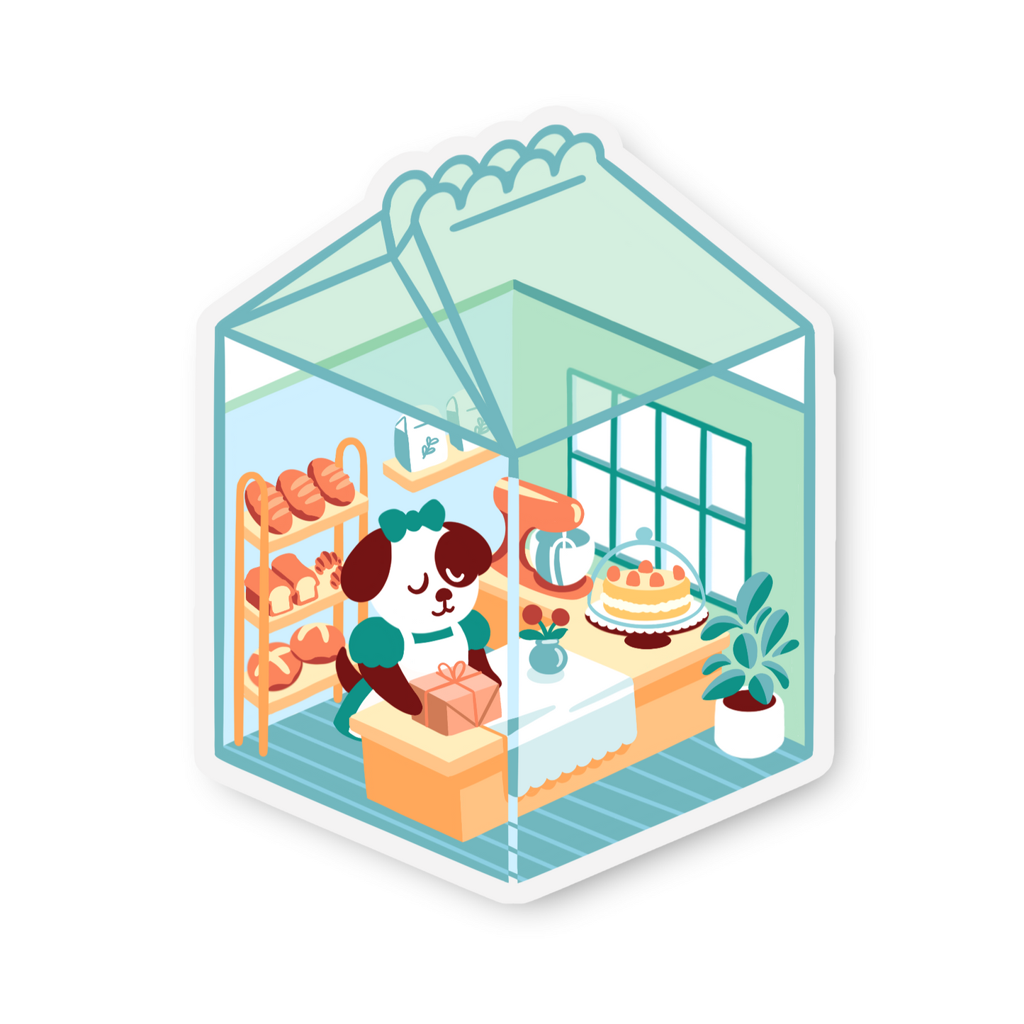 Dog Bakery | Sticker